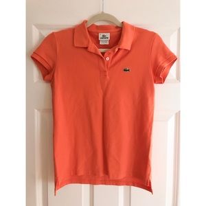 Lacoste Tops - Lacoste women’s orange polo shirt - size 36 (US 4) Lacoste Tops - Lacoste women’s orange polo shirt - size 36 (US 4)